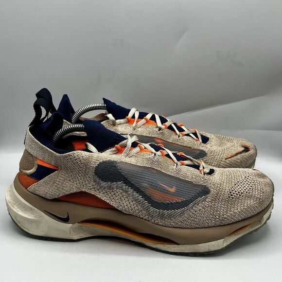 Nike Spark Flyknit Hemp Total Orange Mens Size 12 Running Sneakers DD1901-200 - Picture 1 of 12